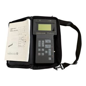 VELLEMAN LCD OSCILLOSCOPE K7105 / HHS5 - DVM - PC COMPATIBLE VIA RS232 PORT